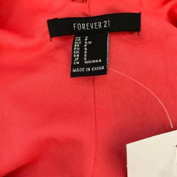 New Eyelet Bright Coral Dress - Picture 9 of 11